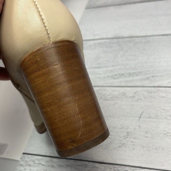 Thursday Boot Company Daisy Modern Boot in Cream 7.5 S91 - Picture 12 of 12